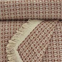 Manta Para Sofá Rubi King 260cm X 250cm Cru / Terracota - 2