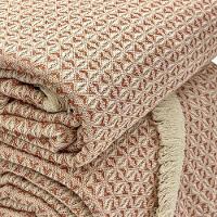 Manta Para Sofá Rubi King 260cm X 250cm Cru / Terracota - 3