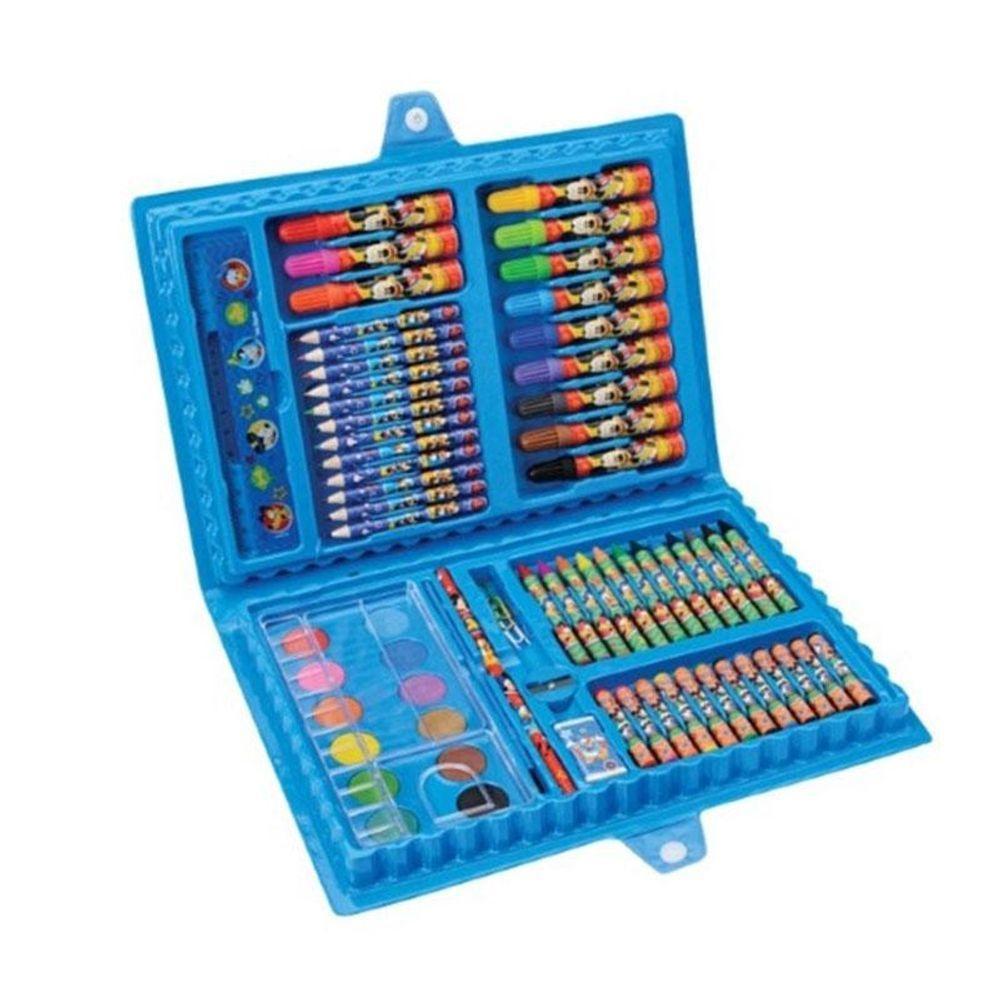 Estojo Maleta De Pintura Infantil Mickey 72 Peças Azul Molin - 2