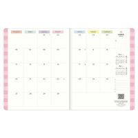 Agenda Planner Happy 2026 Grampeado 20 Folhas Rosa - Tilibra - 3
