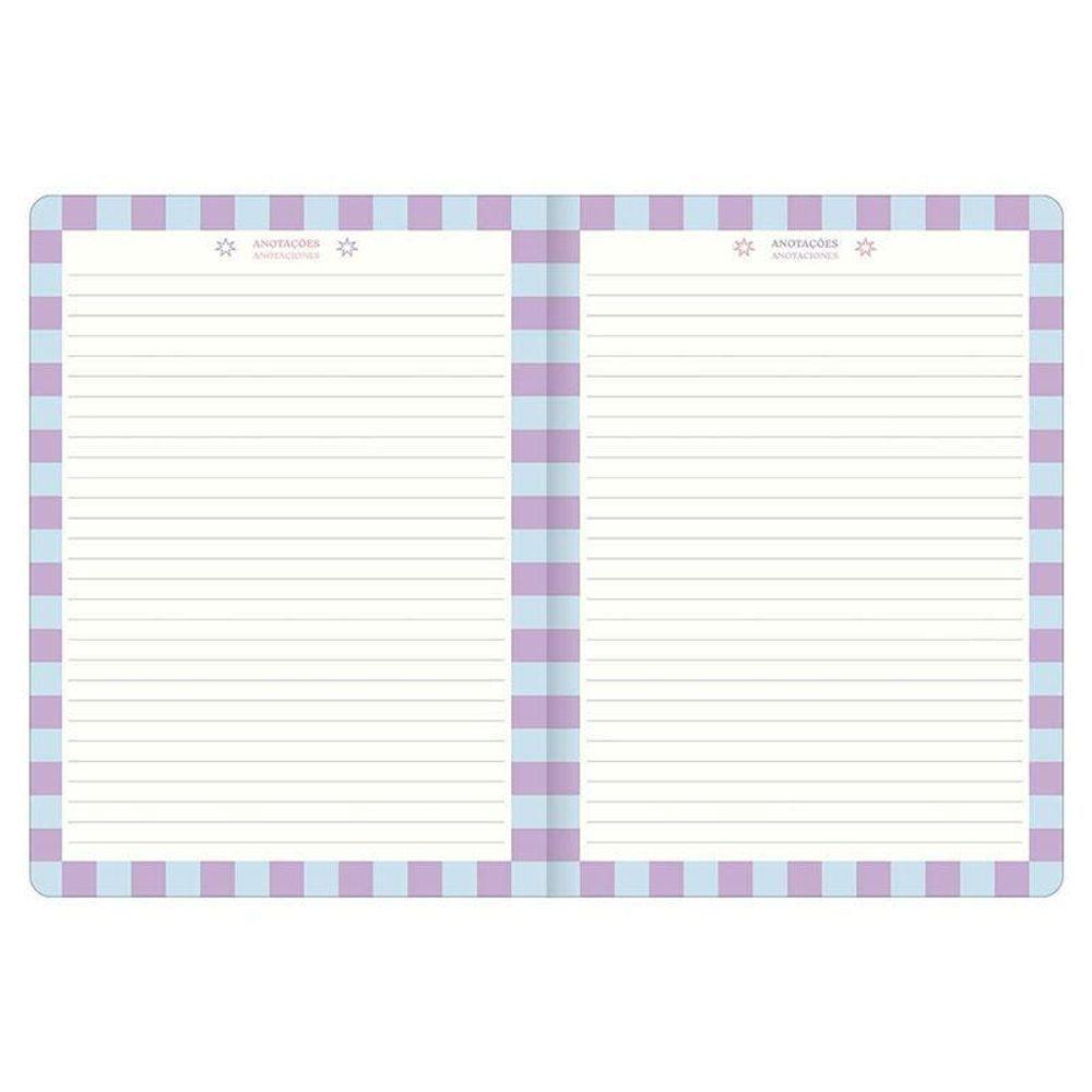 Agenda Planner Happy 2026 Grampeado 20 Folhas Rosa - Tilibra - 4