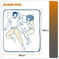 Conjunto Box Queen Cinza Zidi Hanover One Ortopédico D33 - 8