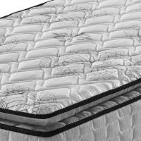 Conjunto Box Solteiro Cinza Zidi Hanover One Ortopédico D33 - 6