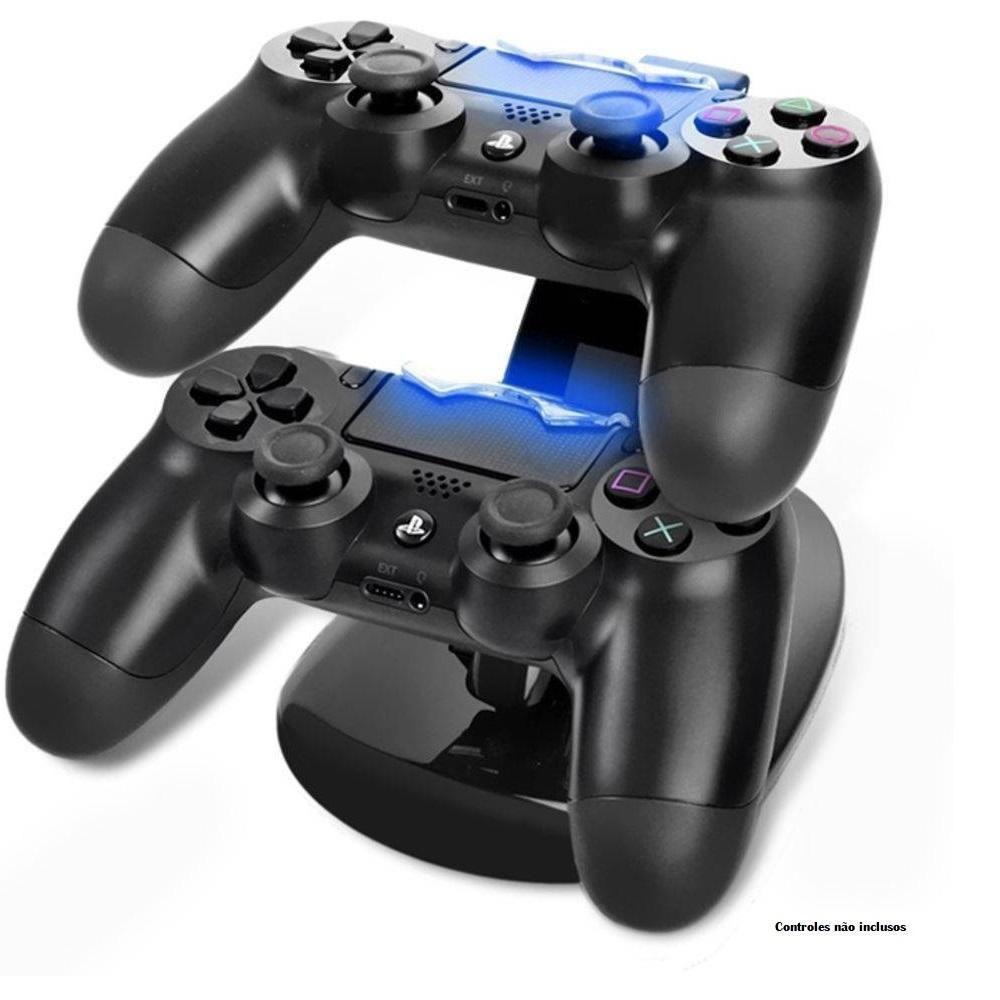Carregador Controle Ps4 Suporte Dock Vertical Playstation 4 - 1