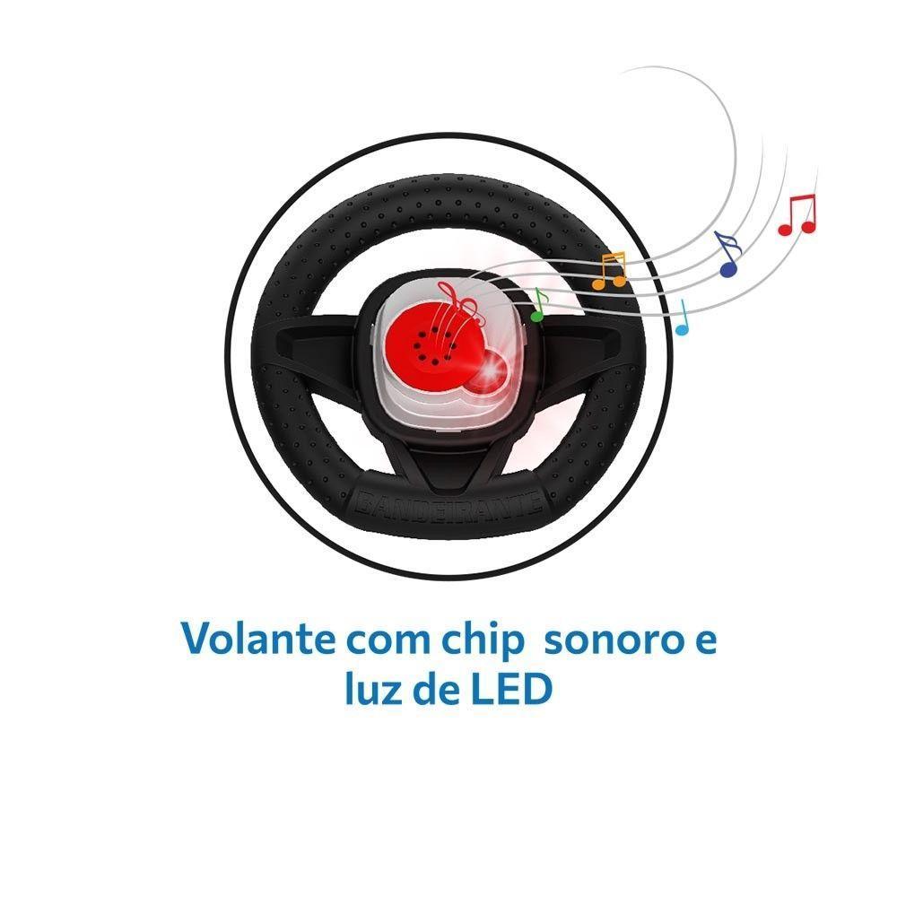 Carrinho De Passeio Super Banjipe Reclinável Com Capota Passeio E Pedal Pink Bandeirante - 8