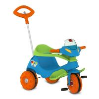 Triciclo Velobaby Passeio E Pedal Azul Bandeirante - 1