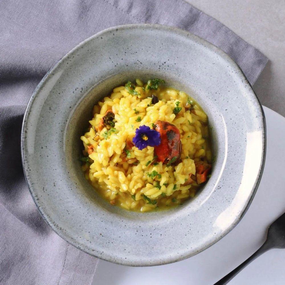 Conjunto De Pratos Para Entrada/sobremesa 04 Peças Orgânico Dust Porto Brasil - 4