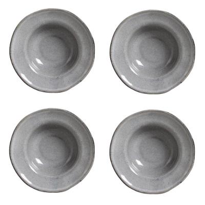 Conjunto De Pratos Para Entrada/sobremesa 04 Peças Orgânico Dust Porto Brasil
