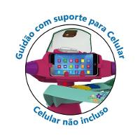 Triciclo Velobaby Passeio E Pedal Rosa Bandeirante