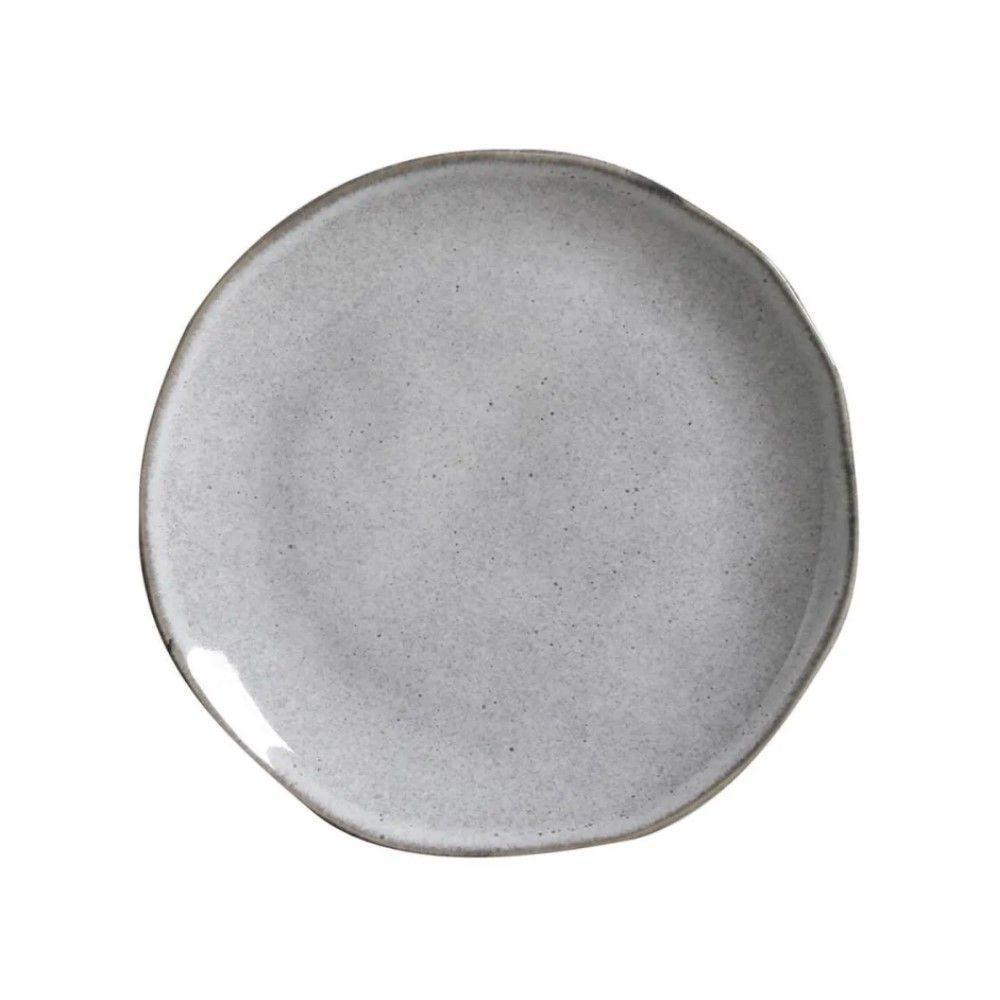 Conjunto De Pratos De Sobremesa 06 Peças Orgânico Concreto Porto Brasil - 2