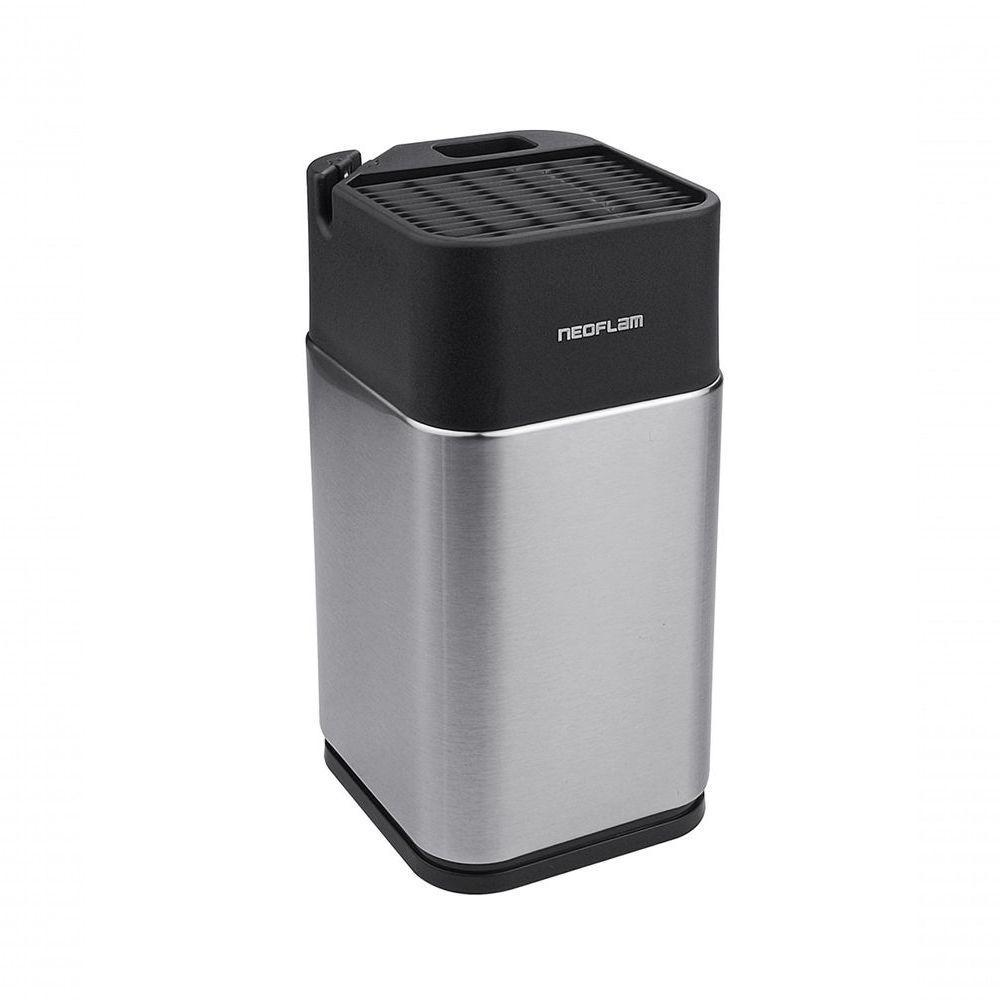 Conjunto De Facas Dolche - 8 Peças - Aço Inoxidável Com Cepo/suporte De Facas & Afiador De Facas - 4