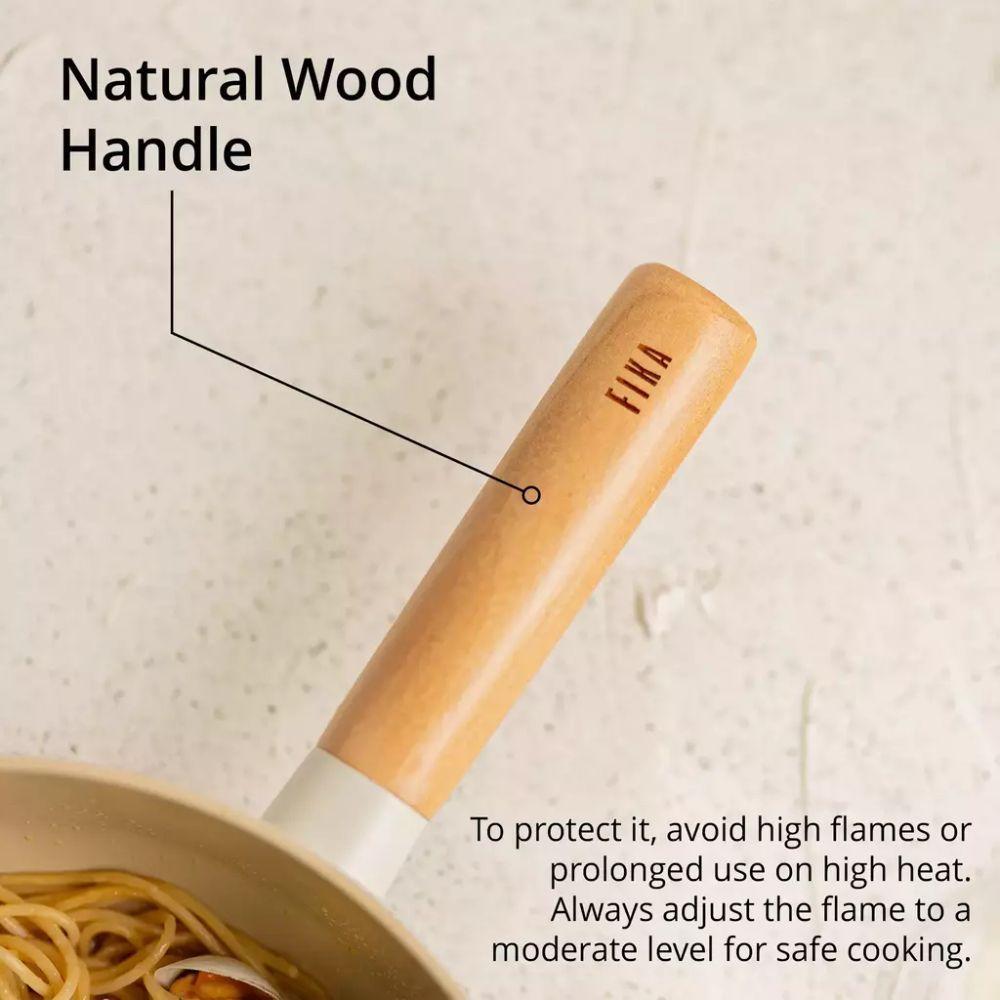 Leiteira 16cm/1,4l - Indução Com Revestimento Cerâmico - Fika - Neoflam - Pérola - 4