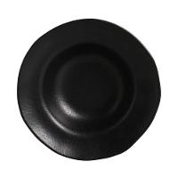 Conjunto De Pratos Para Entrada/sobremesa 04 Peças Orgânico Preto Matte Porto Brasil - 2