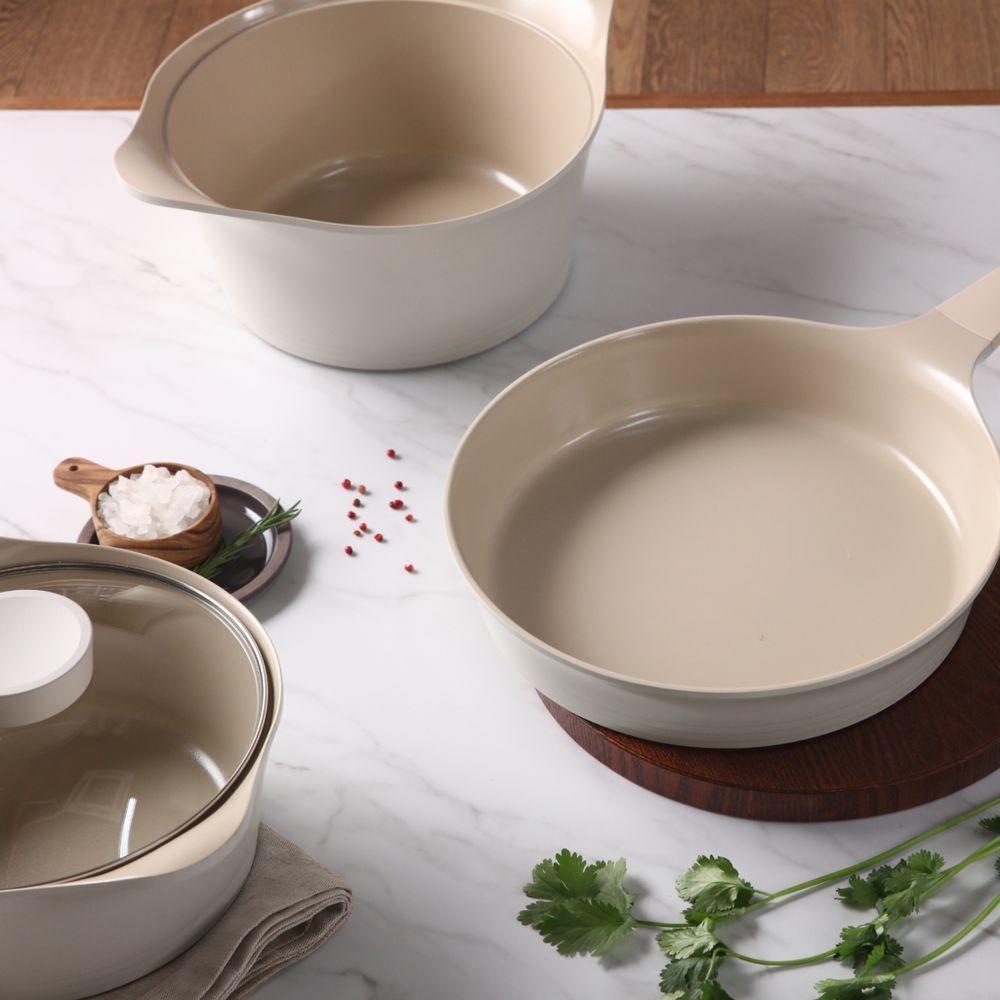 Panela 18cm/2,0l Indução Com Revestimento Cerâmico - Bela - Neoflam - Pérola - 2