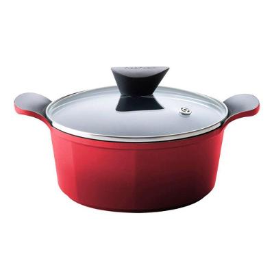 Caçarola 24cm/4,6l Com Revestimento Cerâmico - Venn - Neoflam - Vermelha