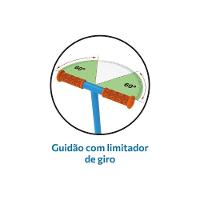 Patinete Infantil Meu Primeiro Patinete Azul E Laranja Bandeirante