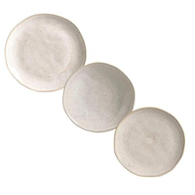 Jogo De Pratos 18 Peças Orgânico Latte Porto Brasil