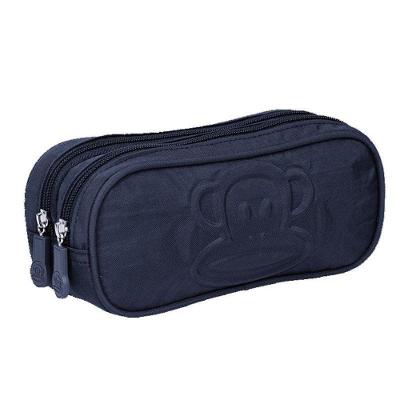 Estojo Escolar Infantil Duplo Paul Frank 7576772 Azul Marinho - Sestini