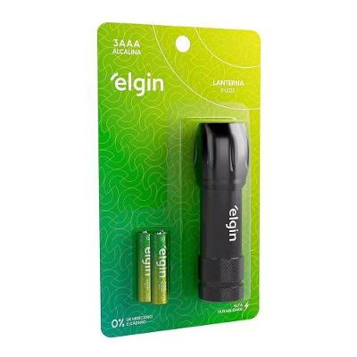 Lanterna De Bolso - Acompanha 3 Pilhas Alcalinas Aaa Palito