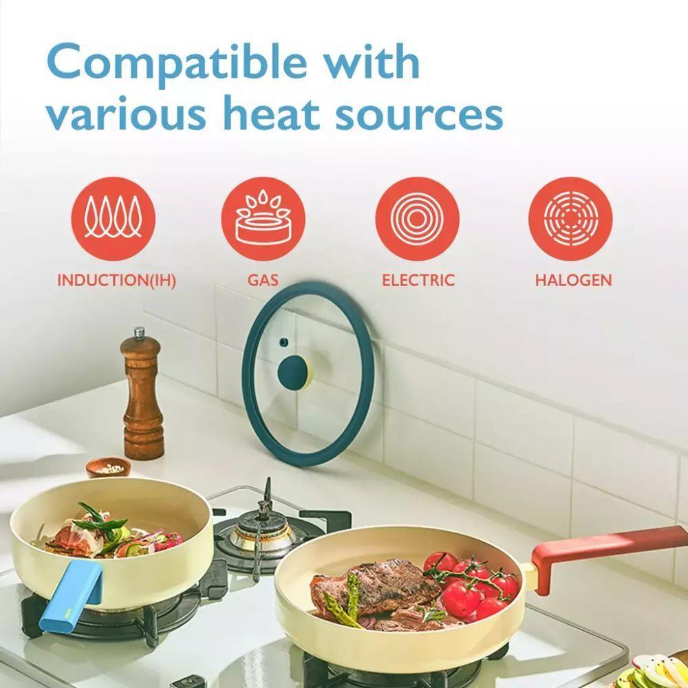 Caçarola 20cm/2,6l - Indução Com Revestimento Cerâmico - Danish - Neoflam - Amarelo - 5