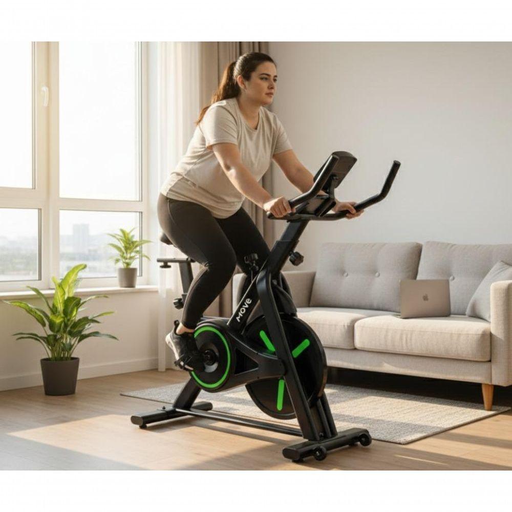 Bicicleta Spinning C2 Move Roda De Inércia 12kg - 2