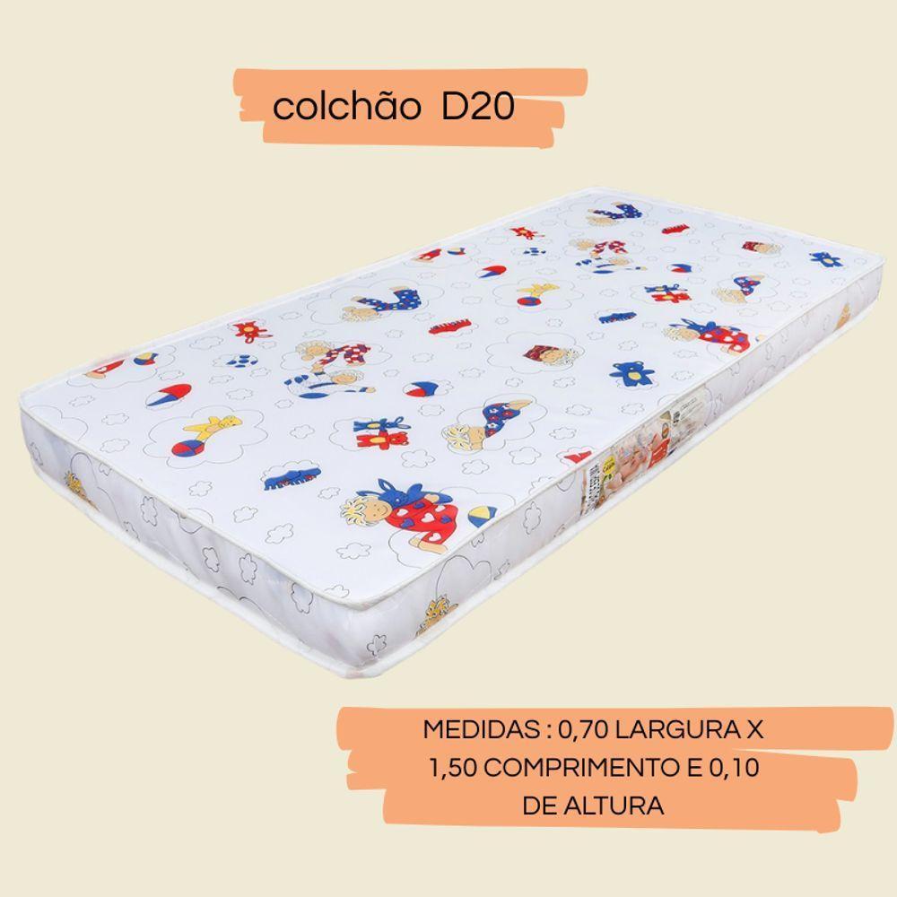 Cama Infantil Juvenill Montessoriana Segura E C Colchão - 6
