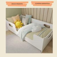 Cama Infantil Juvenill Montessoriana Segura E C Colchão