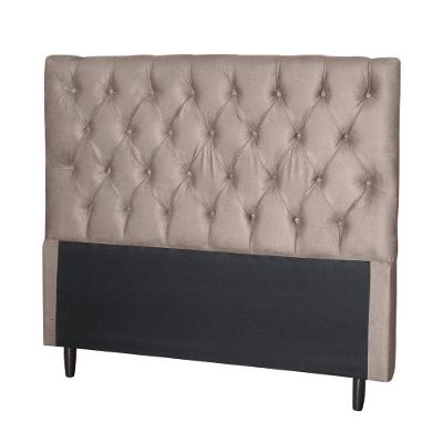 Cabeceira Para Cama Casal Larissa Sued Taupe Cappucino Taupe Capuccino