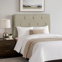 Cabeceira Para Cama Solteiro Julia Sued Taupe Capuccino Idf Taupe Capuccino - 2