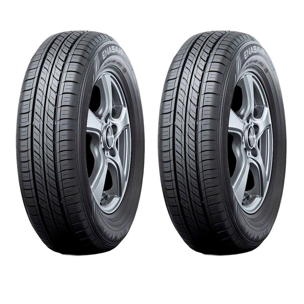 Kit 2 Pneus Dunlop 185/55r16 Enasave Ec300+ Preto - 1