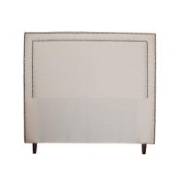 Cabeceira Para Cama Queen Isadora Linho Bege Escuro Bege Escuro - 1