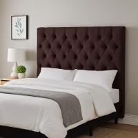 Cabeceira Para Cama Casal Larissa Sued Marrom Idf Decor Marrom - 2