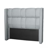 Cabeceira Para Cama Queen Tania Linho Cinza Cinza - 1