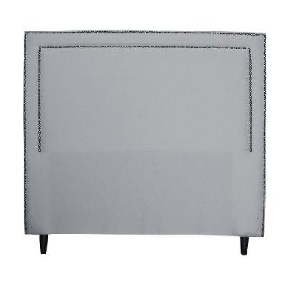 Cabeceira Para Cama De Casal Isadora Linho Cinza Idf Decor Cinza