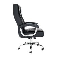 Cadeira De Escritório Presidente Ergonômica Big Com 42 Molas Ensacadas Monique Relax Preto - 5