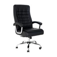 Cadeira De Escritório Presidente Executiva Big Com Molas Ensacadas Conforto Giratória Preto - 1