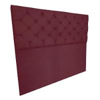 Cabeceira Capitonê Queen 1,60m Jade Suede Marsala - 5