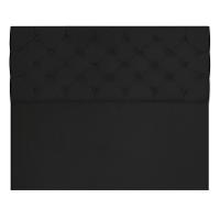 Cabeceira Capitonê King 1,95m Jade Suede Preto - 3