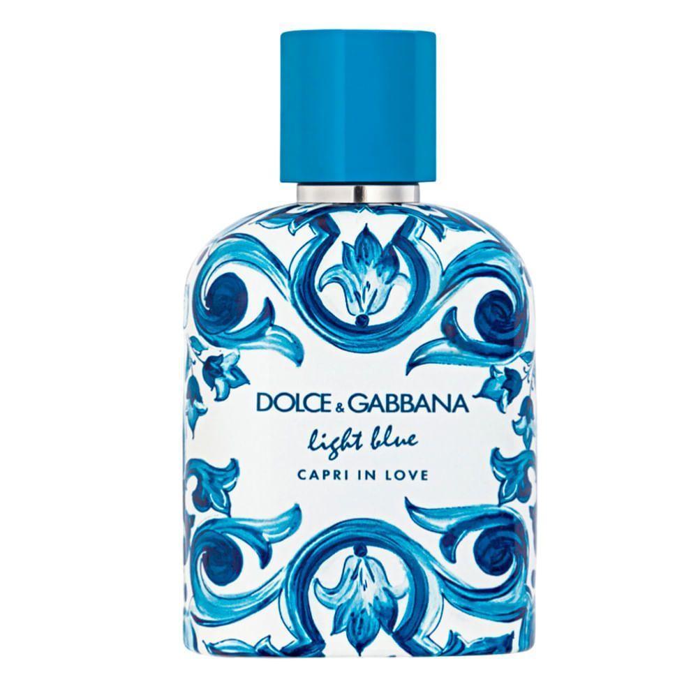 Dolce & Gabbana Light Blue Capri In Love Pour Homme Edp - Perfume Masculino 100ml - 1