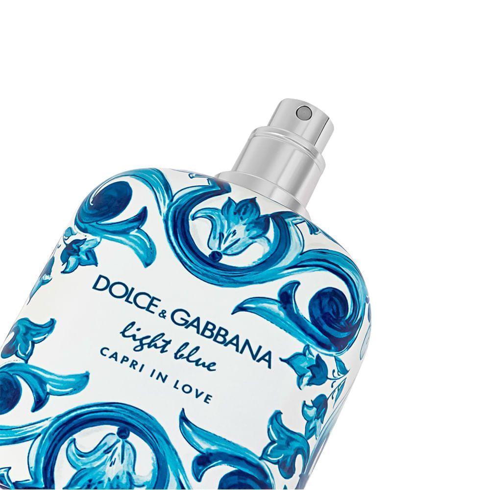 Dolce & Gabbana Light Blue Capri In Love Pour Homme Edp - Perfume Masculino 100ml - 4