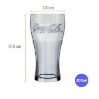 Jogo De Copos Contour Coca Cola Cristal 300 Ml - 6 Und - 3