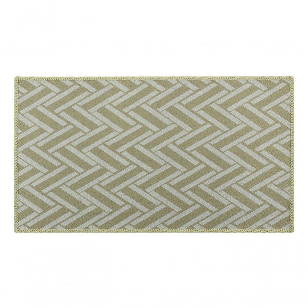 Tapete Para Sala Quarto Antiderrapante Fácil Limpar Grande Marfim 200x250 Ht08 - 5