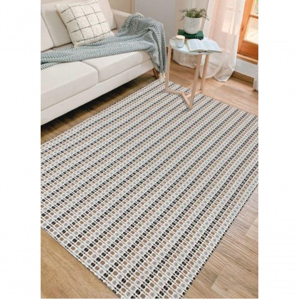 Tapete Sala Quarto Lavavel Luxo Antiderrapante 200x140 Artesanal Petro - 2