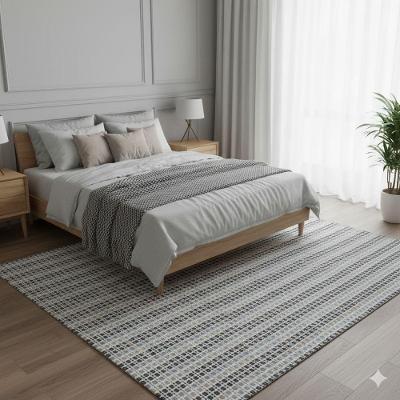 Tapete Sala Quarto Lavavel Luxo Antiderrapante 200x140 Artesanal Petro