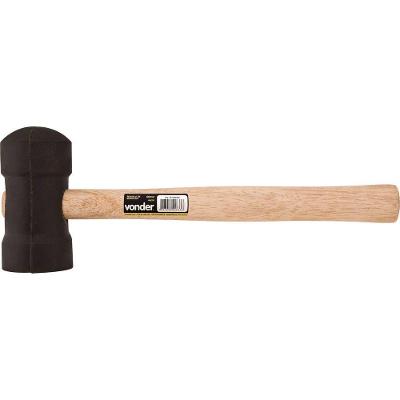 Martelo Borracha 80mm Preto Vonder