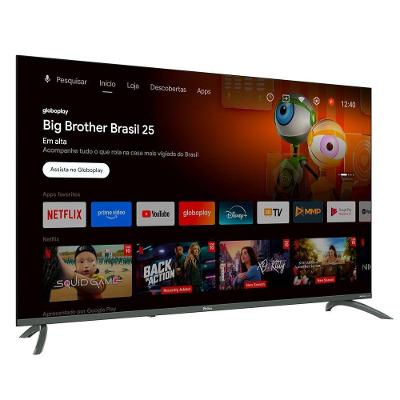 Smart TV 50 P50EAA 4K Led Android 11 Dolby Audio Philco Cinza Bivolt