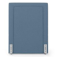 Cabeceira Cama Box Solteiro Alba 90cm Com Frame Linho Azul - Desk Design - 5