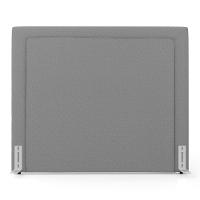 Cabeceira Cama Box King Size Alba 195cm Com Frame Linho Cinza - Desk Design - 7