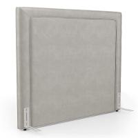 Cabeceira Cama Box Queen Size Alba 160cm Com Frame Veludo Bege Claro - Desk Design - 1