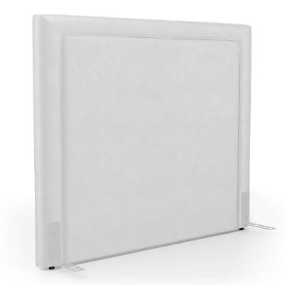 Cabeceira Cama Box Casal Padrão Alba 140cm Com Frame Couríssimo Branco - Desk Design